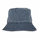 Recycled Cotton Vintage Washed Bucket Hat - Unisex Vintage Navy FRONT