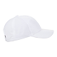 Recycled 6 Panel Perforated Back Ballcap - Unisex White RIGHT