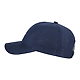 Recycled 6 Panel Perforated Back Ballcap - Unisex Vintage Navy LEFT