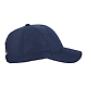 Recycled 6 Panel Perforated Back Ballcap - Unisex Vintage Navy RIGHT