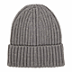 Wool Blend Beanie - Unisex Silver