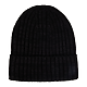 Wool Blend Beanie - Unisex Black