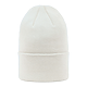 Recycled Knit Beanie - Unisex Vintage White Front