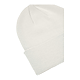 Recycled Knit Beanie - Unisex Vintage White Right