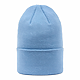 Recycled Knit Beanie - Unisex Lake Blue Front