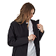 tentree Nimbus Long Rain Jacket - Women's ten Meteorite Black