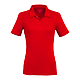 DARA SS Polo - Women's Team Red FRONT
