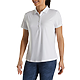 FootJoy Women's Solid Lisle Polo White