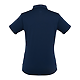 FootJoy Women's Solid Lisle Polo Navy Back