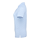 FootJoy Women's Short Sleeve Speckle Print Polo Solace Blue Left
