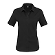 TATRA Eco Short Sleeve Knit Shirt Black Front