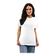 DARA SS Tech Tee - Women's White BACK
