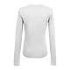 DARA LS Tech Tee - Women's White BACK