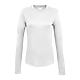DARA LS Tech Tee - Women's White FRONT