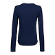 DARA LS Tech Tee - Women's Vintage Navy BACK