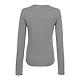 DARA LS Tech Tee - Women's Quarry BACK
