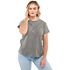 American Giant Classic Cotton V-Neck T - Women's Heather Grey