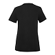 American Giant Classic Cotton V-Neck T - Women's Black Back