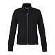 American Giant Moto Full Zip  - Women's Black Front