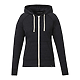 American Giant Lightweight Full Zip - Womens Black Heather