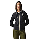 American Giant Lightweight Full Zip - Womens Black Heather