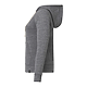 American Giant Lightweight Full Zip - Womens Grey Ink Heather