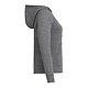 American Giant Lightweight Full Zip - Womens Grey Ink Heather
