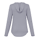 IZU Everything Performance Hoodie - Women's Light Grey Back