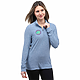 WELLABLE Women's Knit 1/4 Zip Moonlight Blue Heather