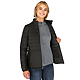 GENEVA Eco Hybrid Insulated Jacket-Womens Black/Black