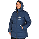 GENEVA Eco Long Packable Insulated Jacket-Womens River Blue