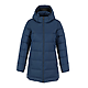 GENEVA Eco Long Packable Insulated Jacket-Womens River Blue