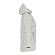 GENEVA Eco Long Packable Insulated Jacket-Womens Silver