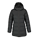 GENEVA Eco Long Packable Insulated Jacket-Womens Grey Storm