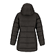 GENEVA Eco Long Packable Insulated Jacket-Womens Black