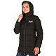 GENEVA Eco Long Packable Insulated Jacket-Womens Black