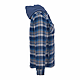 Berne Heartland Flannel Hooded Shirt Jacket Indigo/Grey/White RIGHT