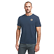 American Giant Classic Cotton Crew T - Mens Washed Navy