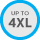 Up to 4XL