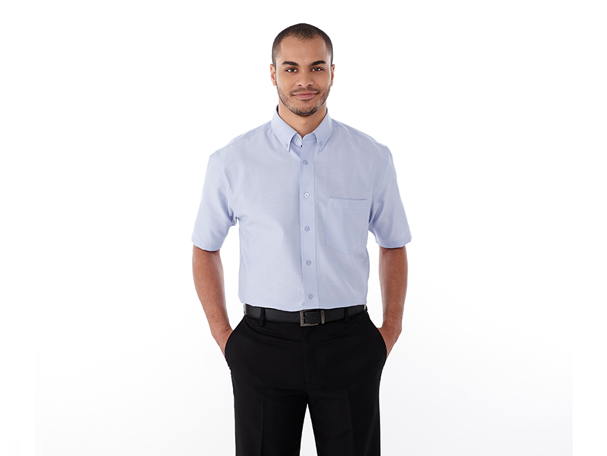 (M) LAMBERT Oxford SS shirt | Trimark Sportswear