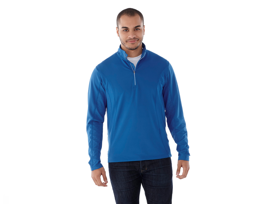 Devon & Jones Men's Manchester Fully-Fashioned Quarter-Zip