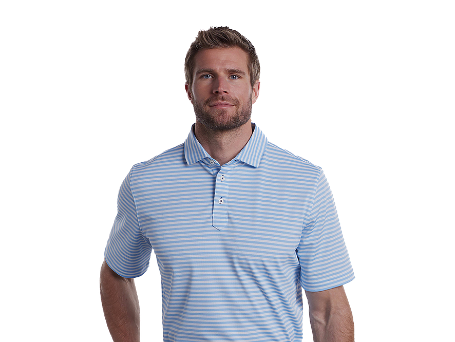 STITCH® Club Stripe Polo Shirt - Men's