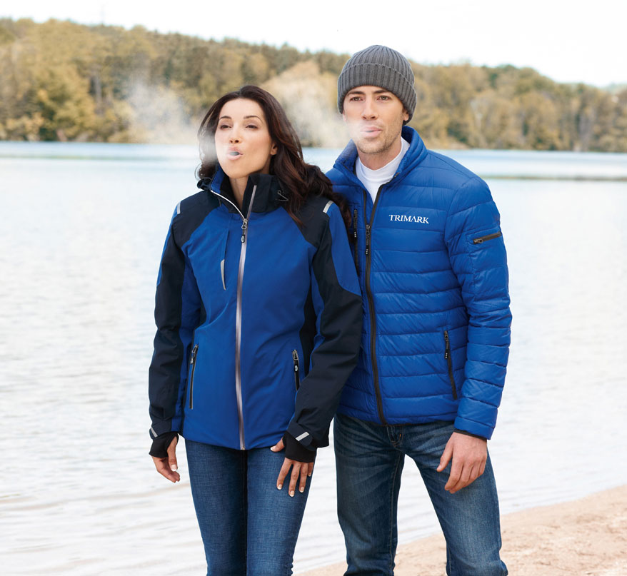 M) WHISTLER Light Down Jacket Trimark 