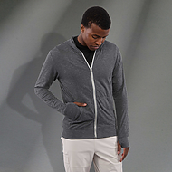 M-GARNER Knit Full Zip Hoody